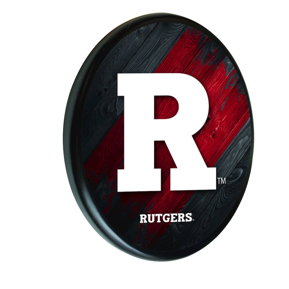 Rutgers Digitally Printed Wood Sign