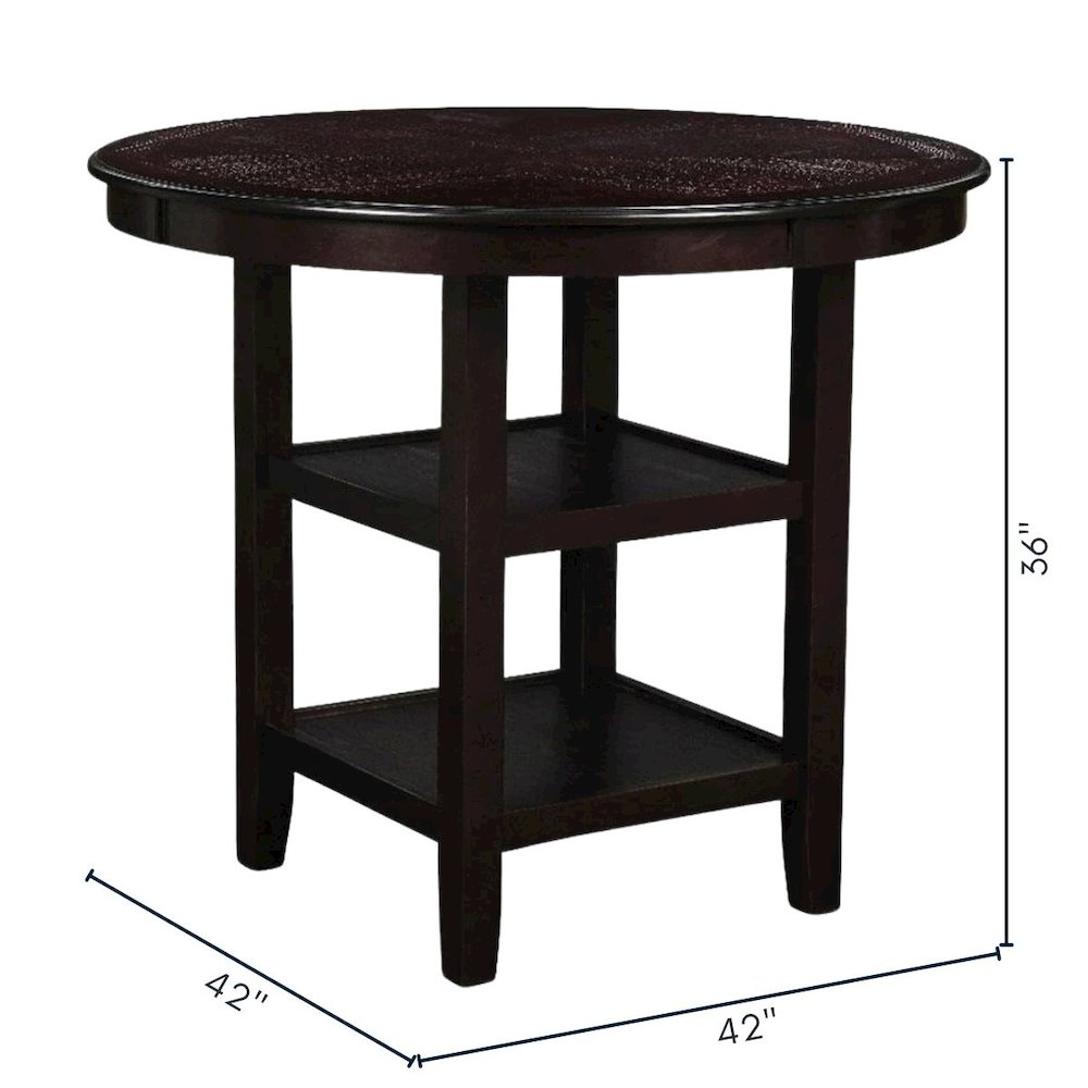5-Piece Transitional Gray Wood Dining Set with Chairs for Modern Homes