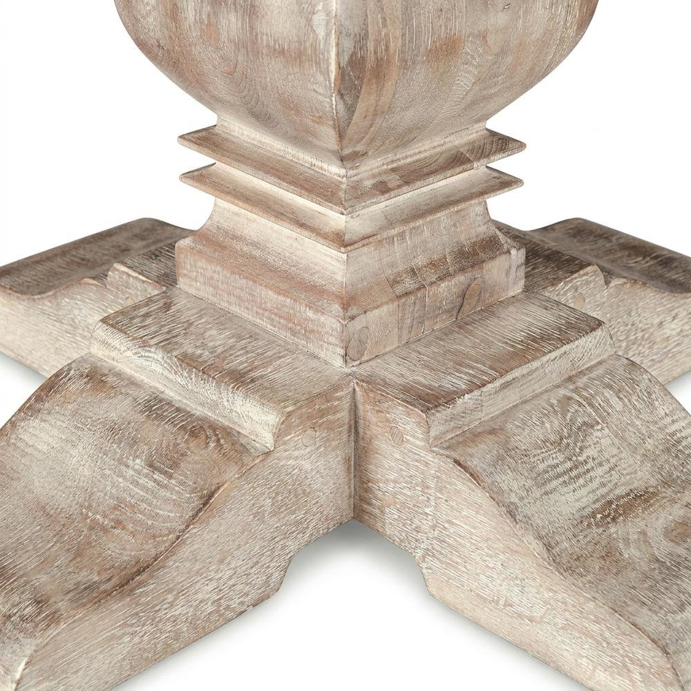 Pengrove 54" Round Dining Table in Heirloom White