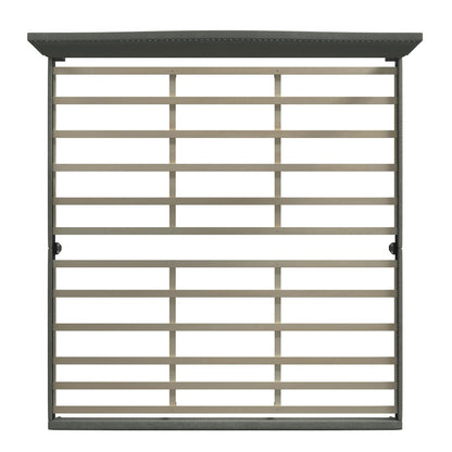 Leighford King Platform Bed Stone(Light)
