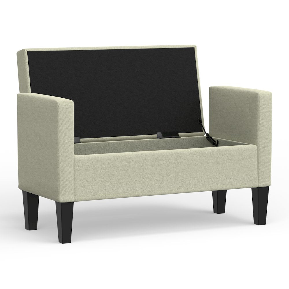 41.5" Storage Bench -Beige
