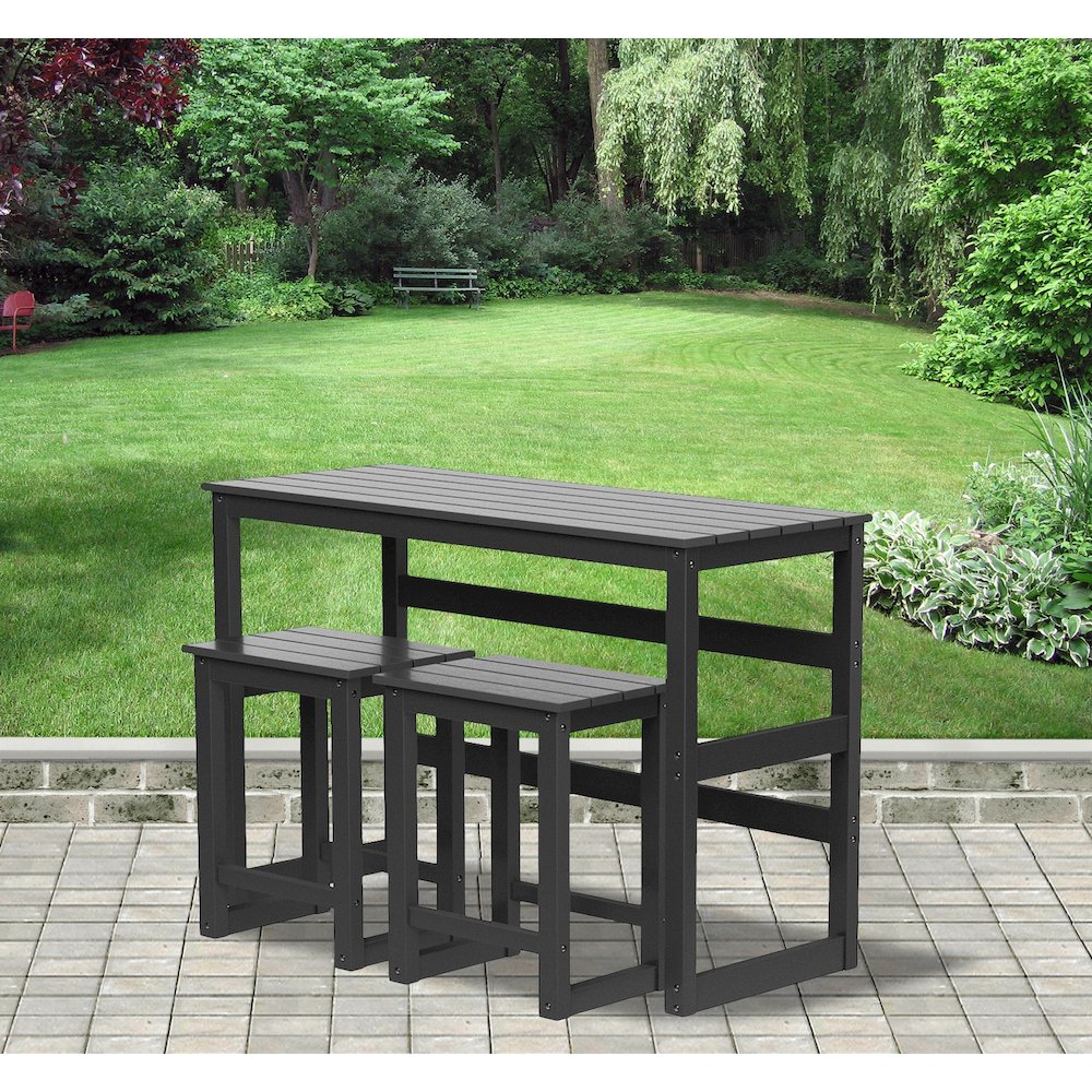 HDPE Cottage Bar Set (3pc)