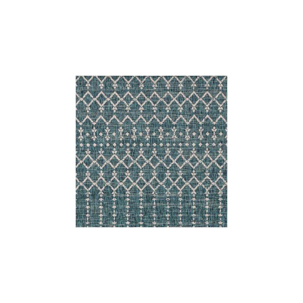 Ourika Moroccan Geometric TetuWeave  Indoor/Outdoor  Rug
