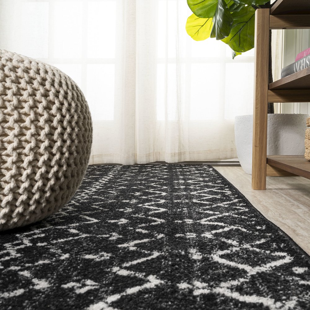 Moroccan HYPE Boho Vintage Diamond Area Rug