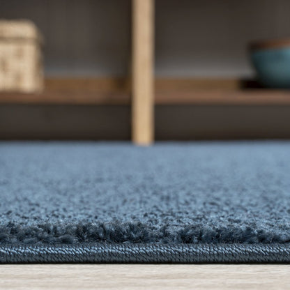 Haze Solid Low-Pile Area Rug