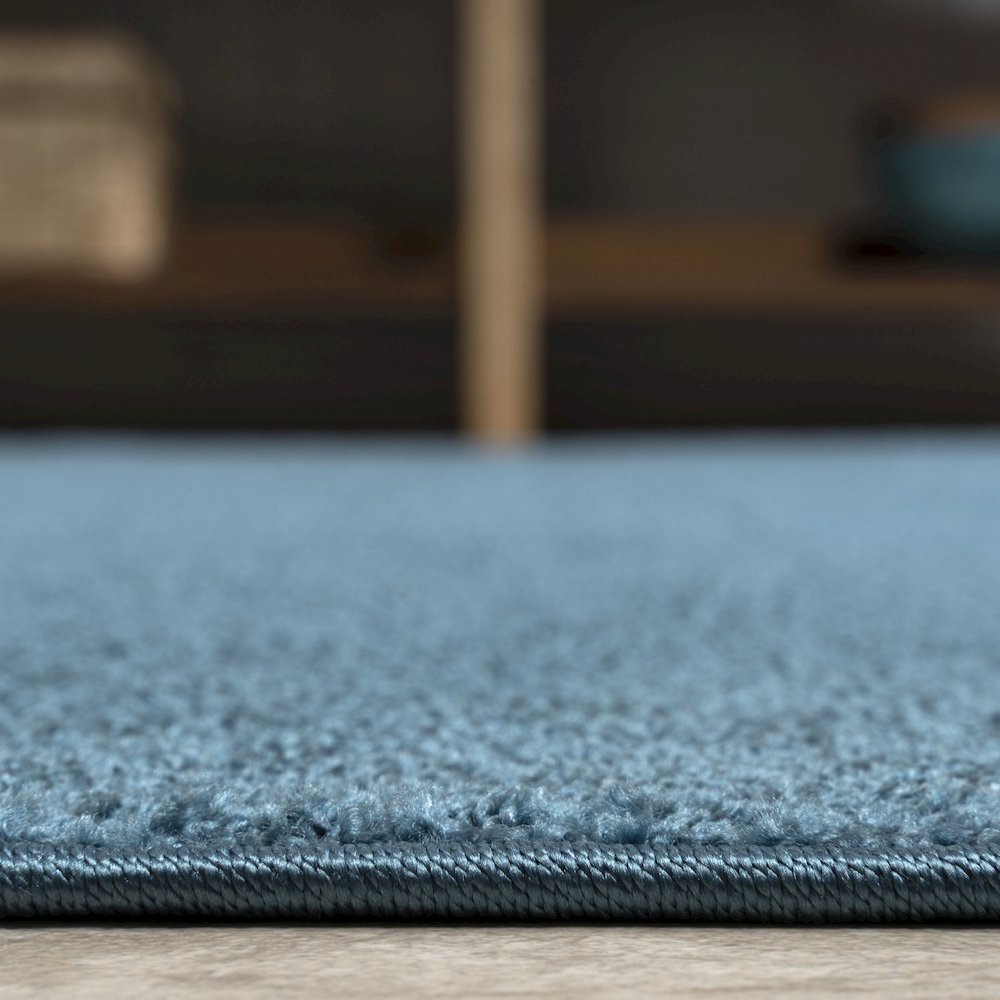 Haze Solid Low-Pile Area Rug