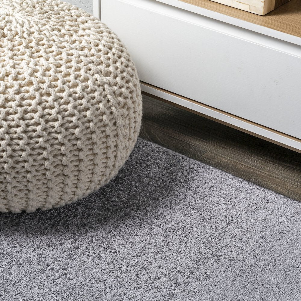 Haze Solid Low-Pile Area Rug