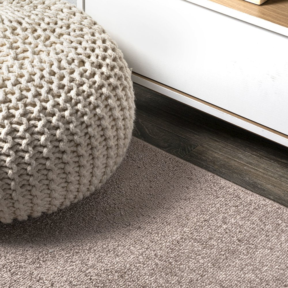 Haze Solid Low-Pile Area Rug