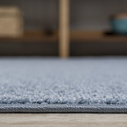 Haze Solid Low-Pile Area Rug