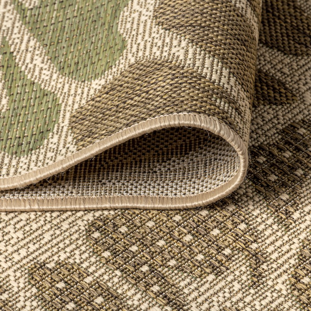 Zinnia Modern Floral TetuWeave  Indoor/Outdoor  Rug