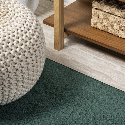 Haze Solid Low-Pile Area Rug