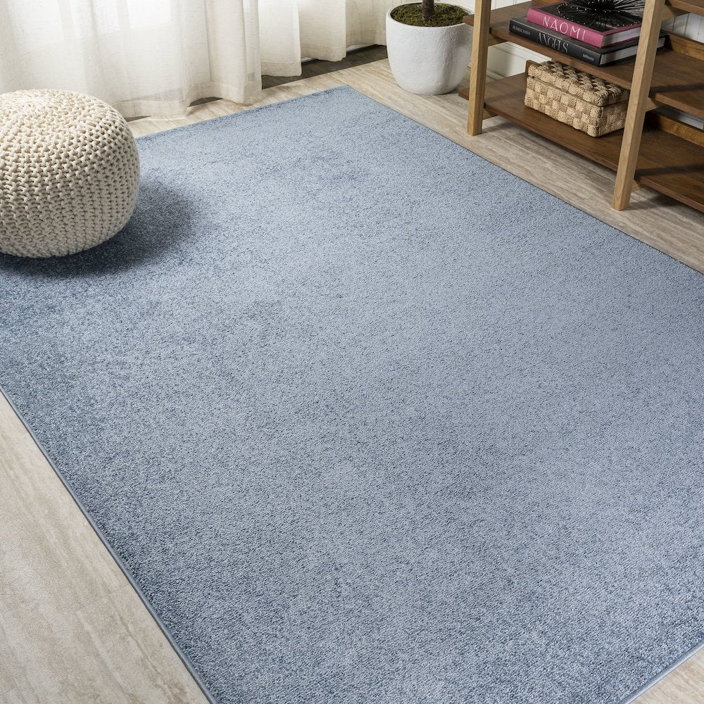 Haze Solid Low-Pile Area Rug