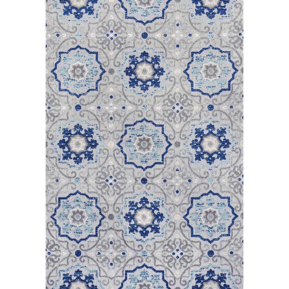 Mediterranean Medallion Indoor/Outdoor Area Rug