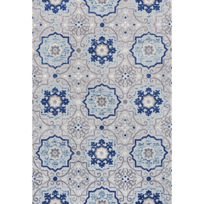Mediterranean Medallion Indoor/Outdoor Area Rug
