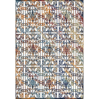 Cetara Ornate Trellis Indoor/Outdoor Area Rug