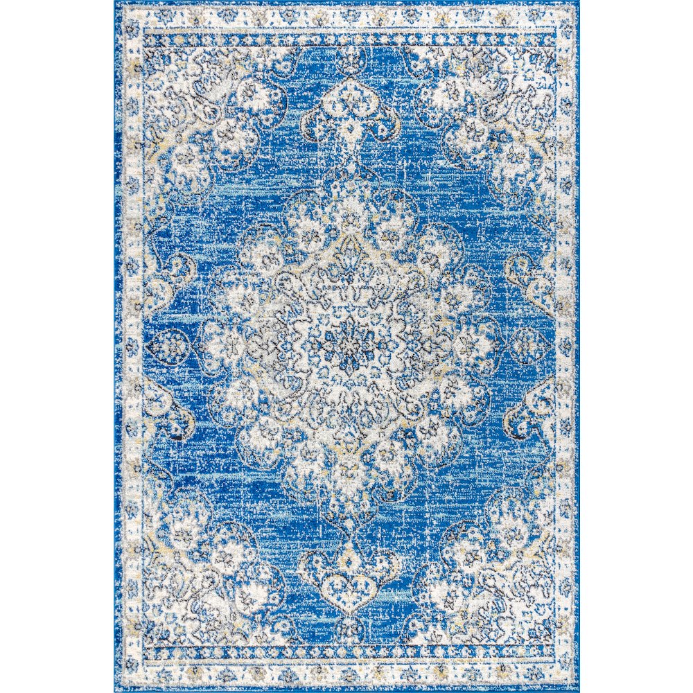 Leann Bohemian Flair Boho Vintage Medallion Area Rug