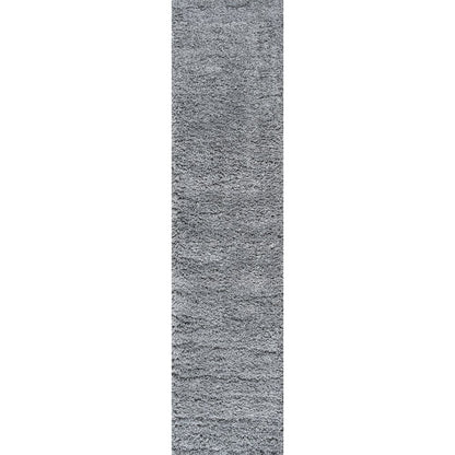 Groovy Solid Shag Area Rug