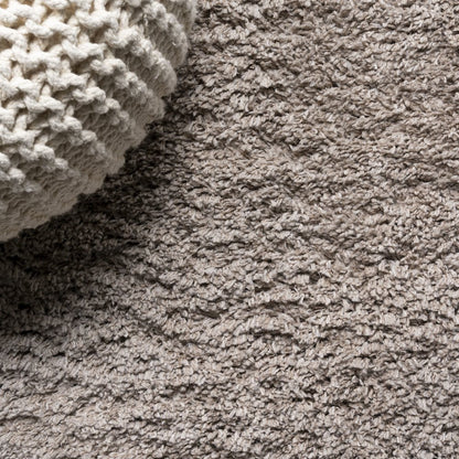 Groovy Solid Shag Area Rug