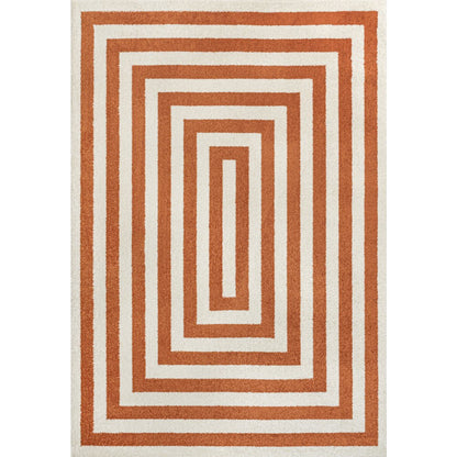 Bandol Modern Classic Mitre Stripe Area Rug