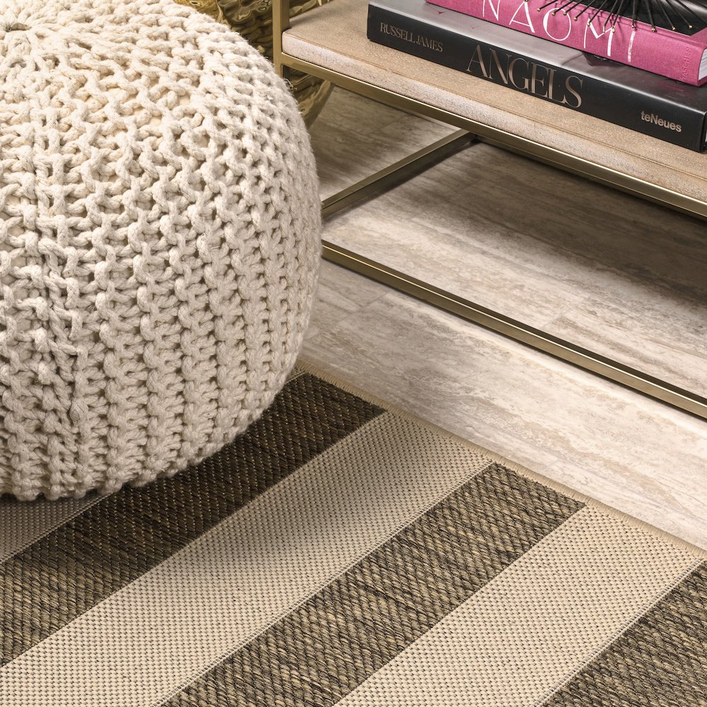 Aveiro Wide Stripe Indoor/Outdoor Area Rug