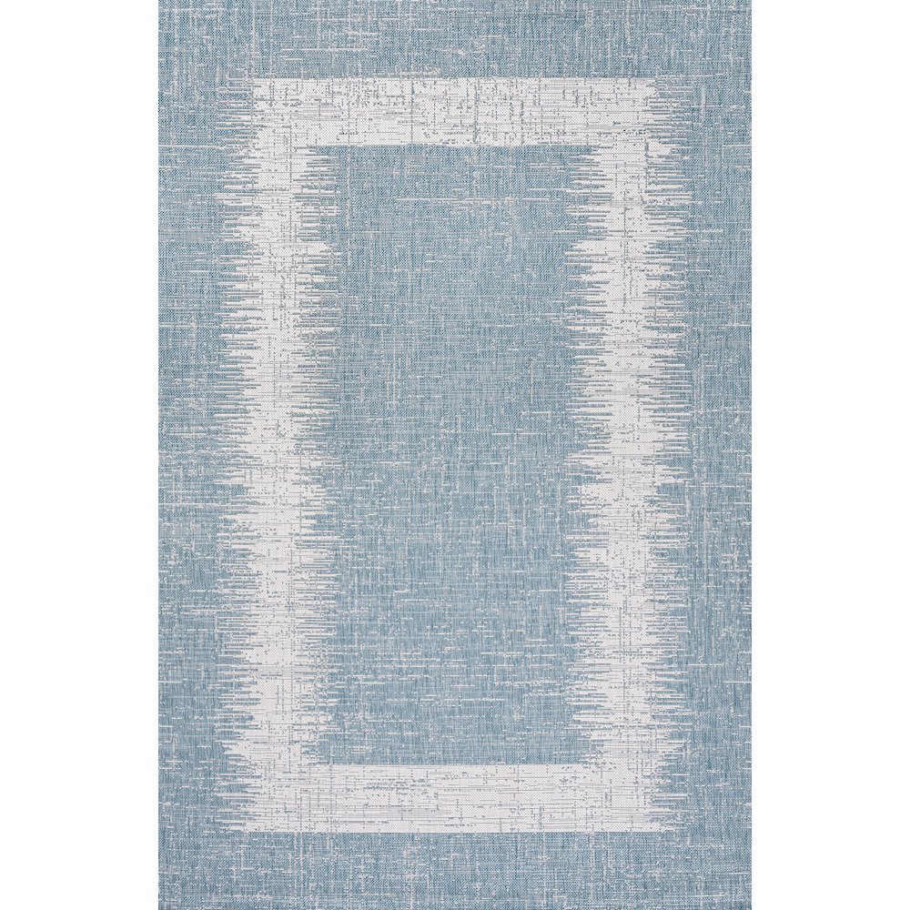 Scandi Minimalist Border Indoor/Outdoor Area Rug