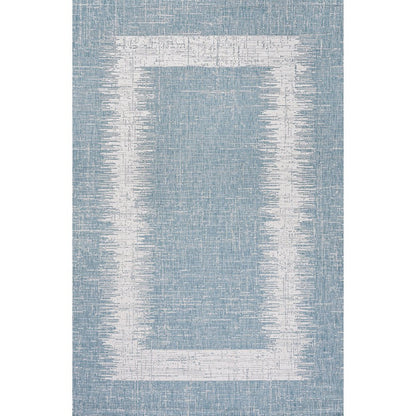 Scandi Minimalist Border Indoor/Outdoor Area Rug