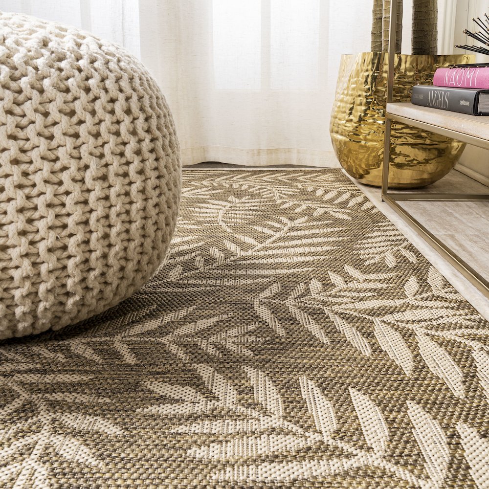 Nevis Palm Frond Indoor/Outdoor Area Rug