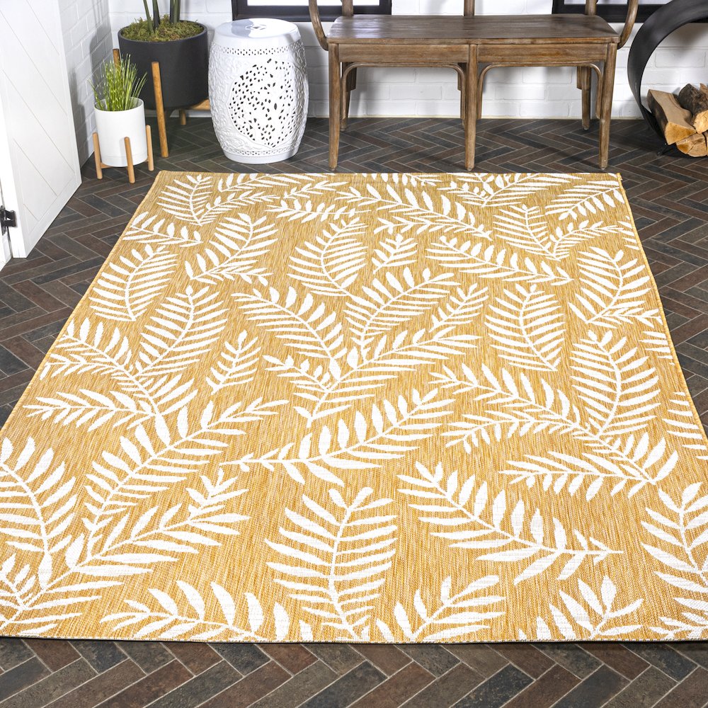 Nevis Palm Frond Indoor/Outdoor Area Rug