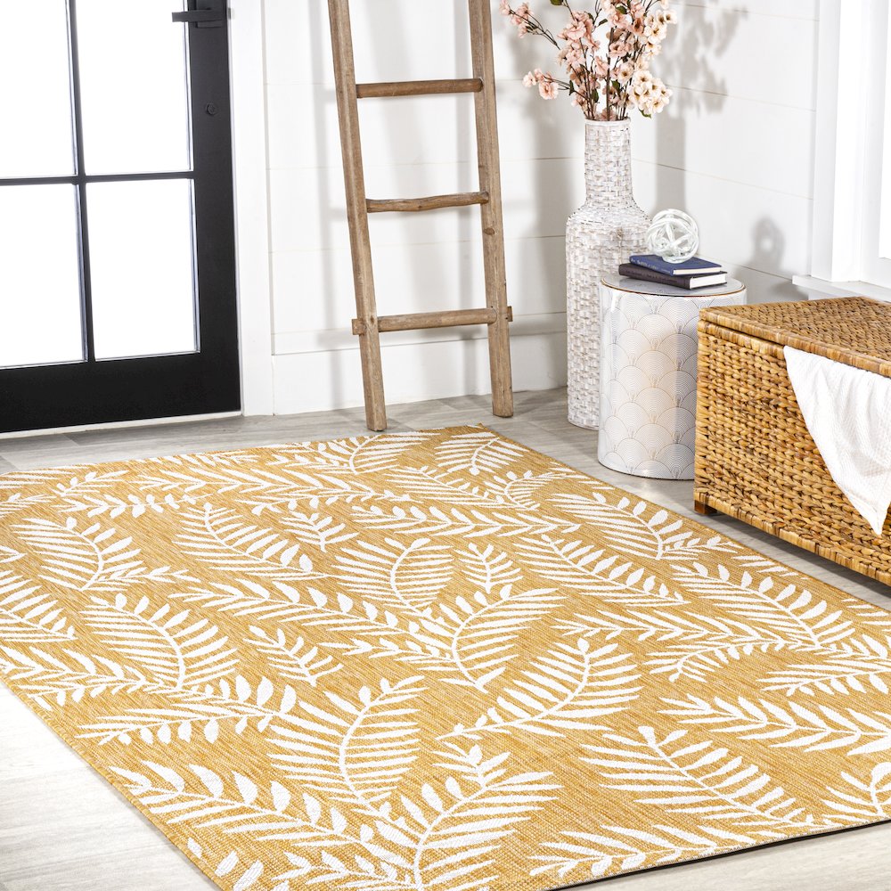 Nevis Palm Frond Indoor/Outdoor Area Rug