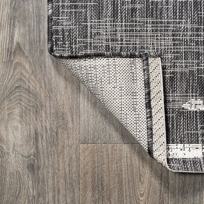 Zolak Berber Stripe Geometric Indoor/Outdoor Area Rug