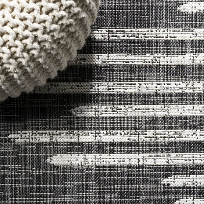 Zolak Berber Stripe Geometric Indoor/Outdoor Area Rug
