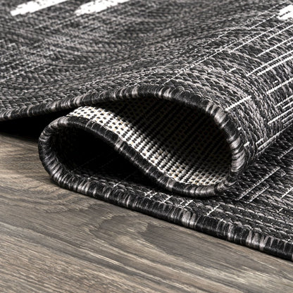 Zolak Berber Stripe Geometric Indoor/Outdoor Area Rug