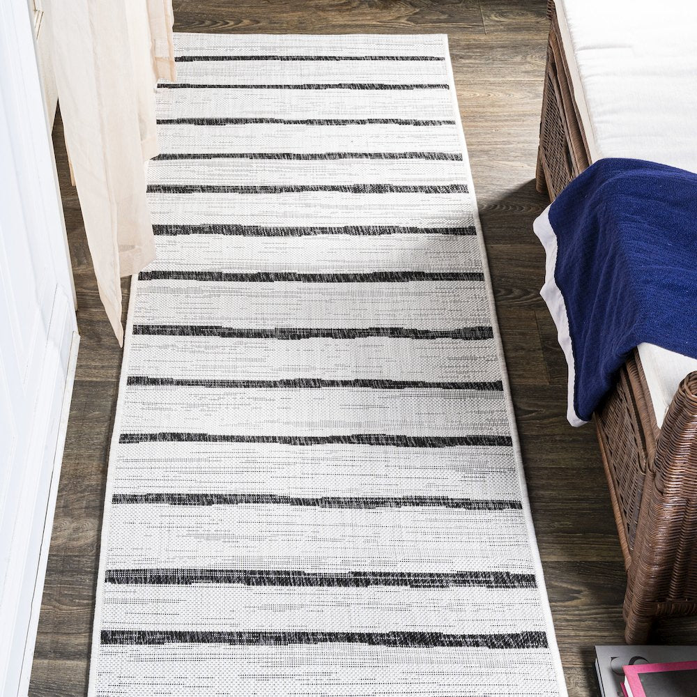 Colonia Berber Stripe Indoor/Outdoor Area Rug