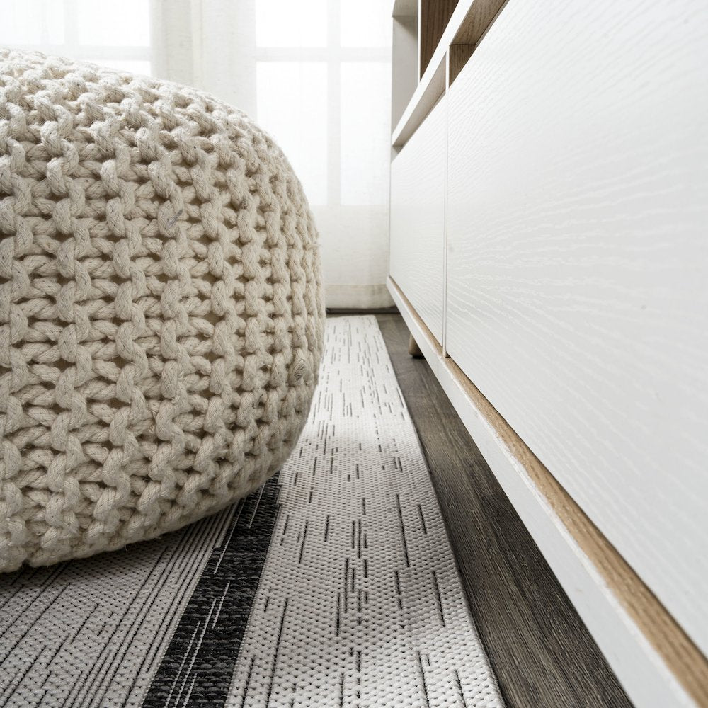 Colonia Berber Stripe Indoor/Outdoor Area Rug