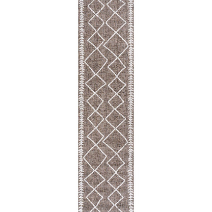Derya Tribal Diamond Trellis Indoor/Outdoor Area Rug