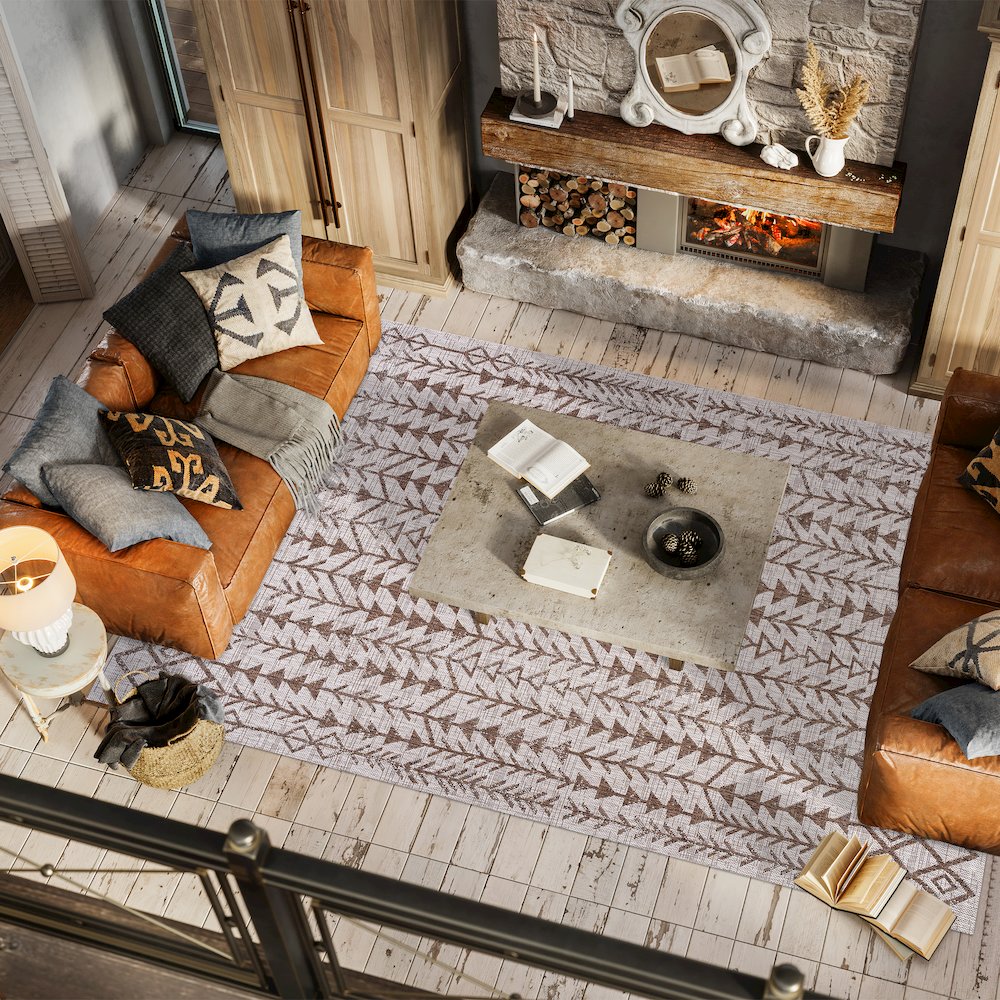 Tokay Bohemian Geometric Indoor/Outdoor Area Rug