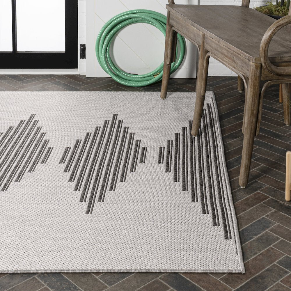 Vinales Diamond Stripe Indoor/Outdoor Area Rug