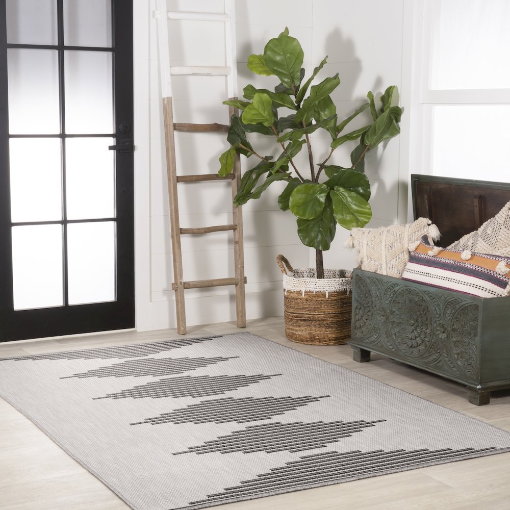 Vinales Diamond Stripe Indoor/Outdoor Area Rug
