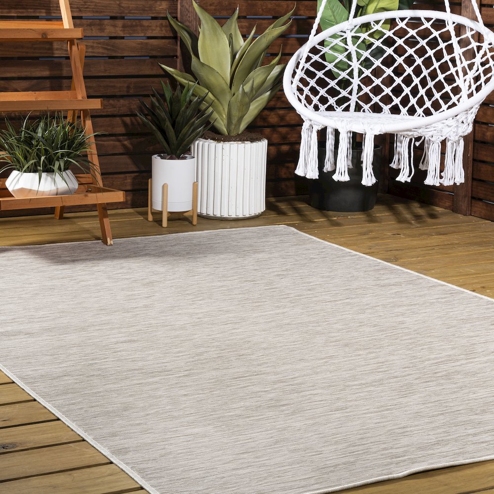 Ethan Modern Flatweave Solid Area Rug