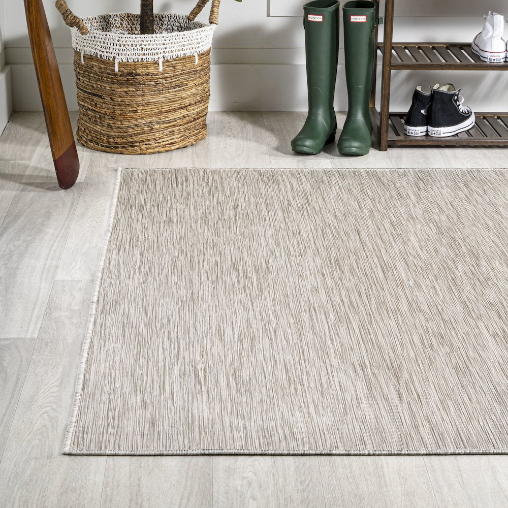 Ethan Modern Flatweave Solid Area Rug