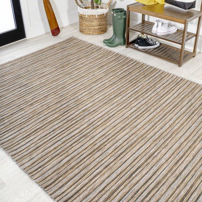 Finn Modern Farmhouse Pinstripe Area Rug