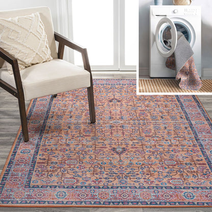 Kemer All Over Persian Washable Indoor/Outdoor Area Rug