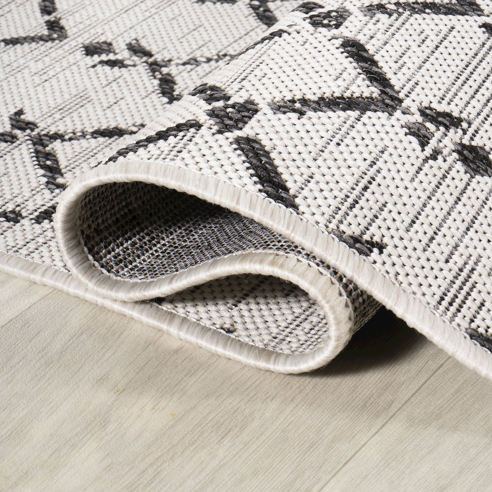 Ourika Moroccan Geometric TetuWeave   Indoor/Outdoor  Rug