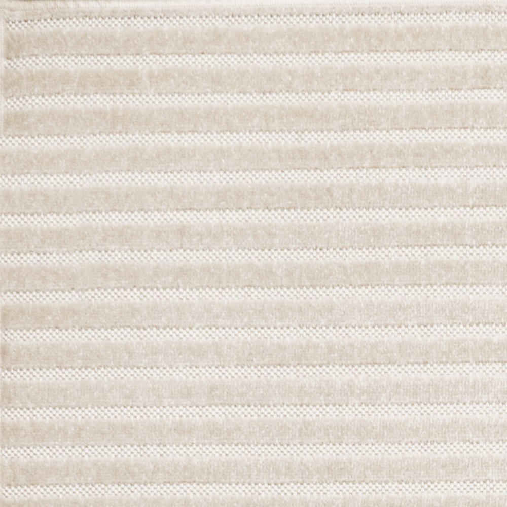 Aarhus High-Low Minimalist Scandi Striped  Indoor/Outdoor  Rug