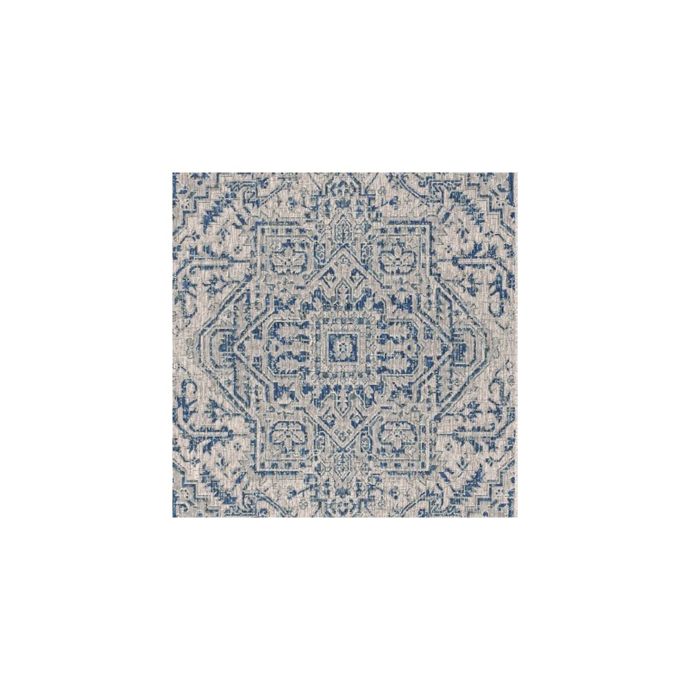 Estrella Bohemian Medallion TetuWeaveIndoor/Outdoor  Rug