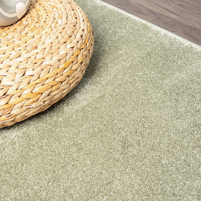 Haze Solid Low-Pile Area Rug