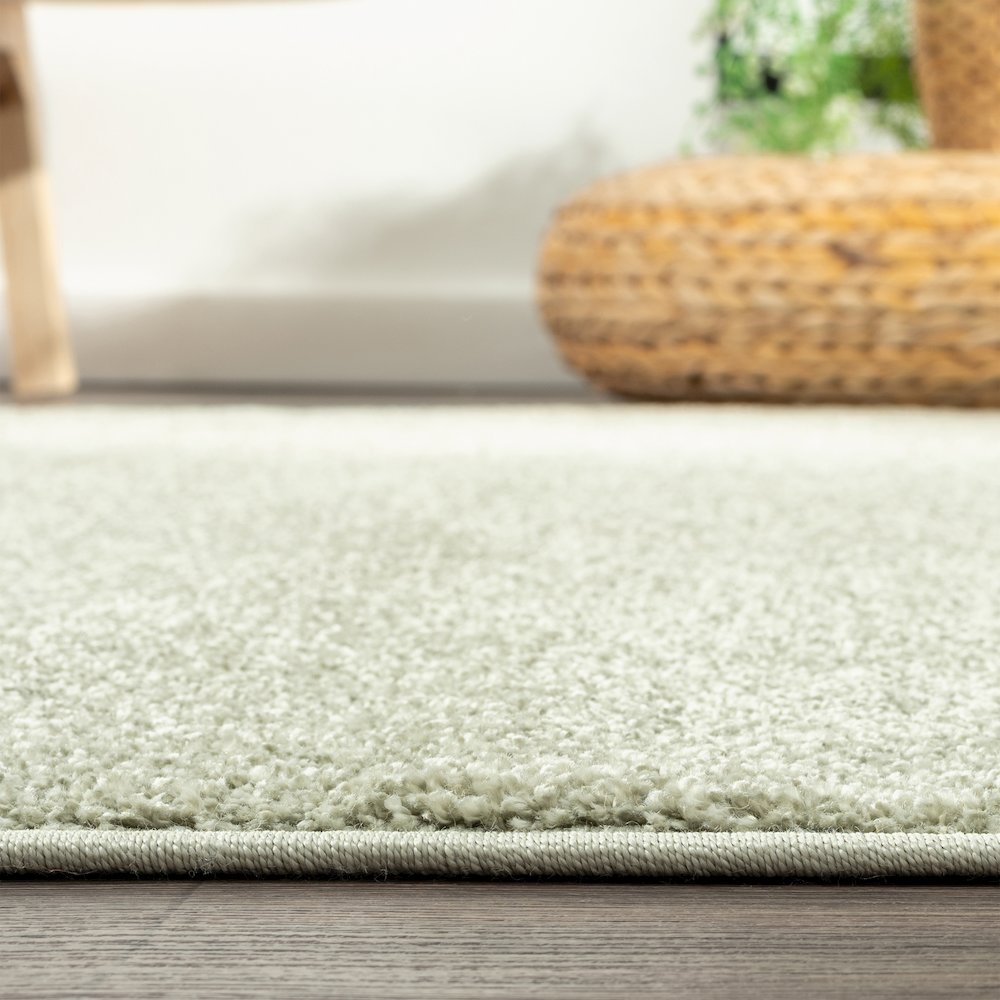 Haze Solid Low-Pile Area Rug