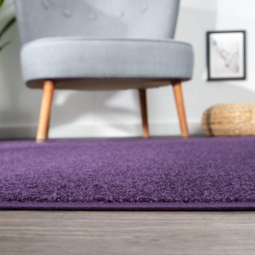 Haze Solid Low-Pile Area Rug