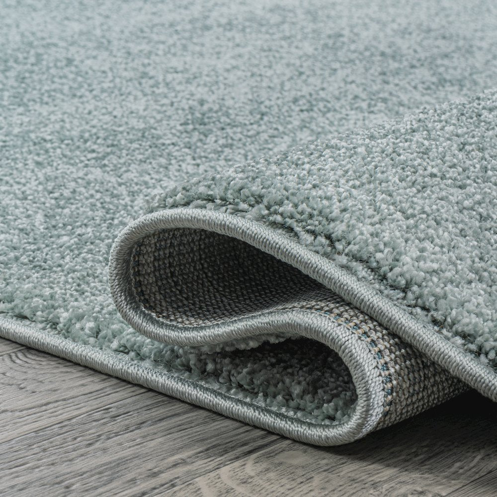 Haze Solid Low-Pile Area Rug
