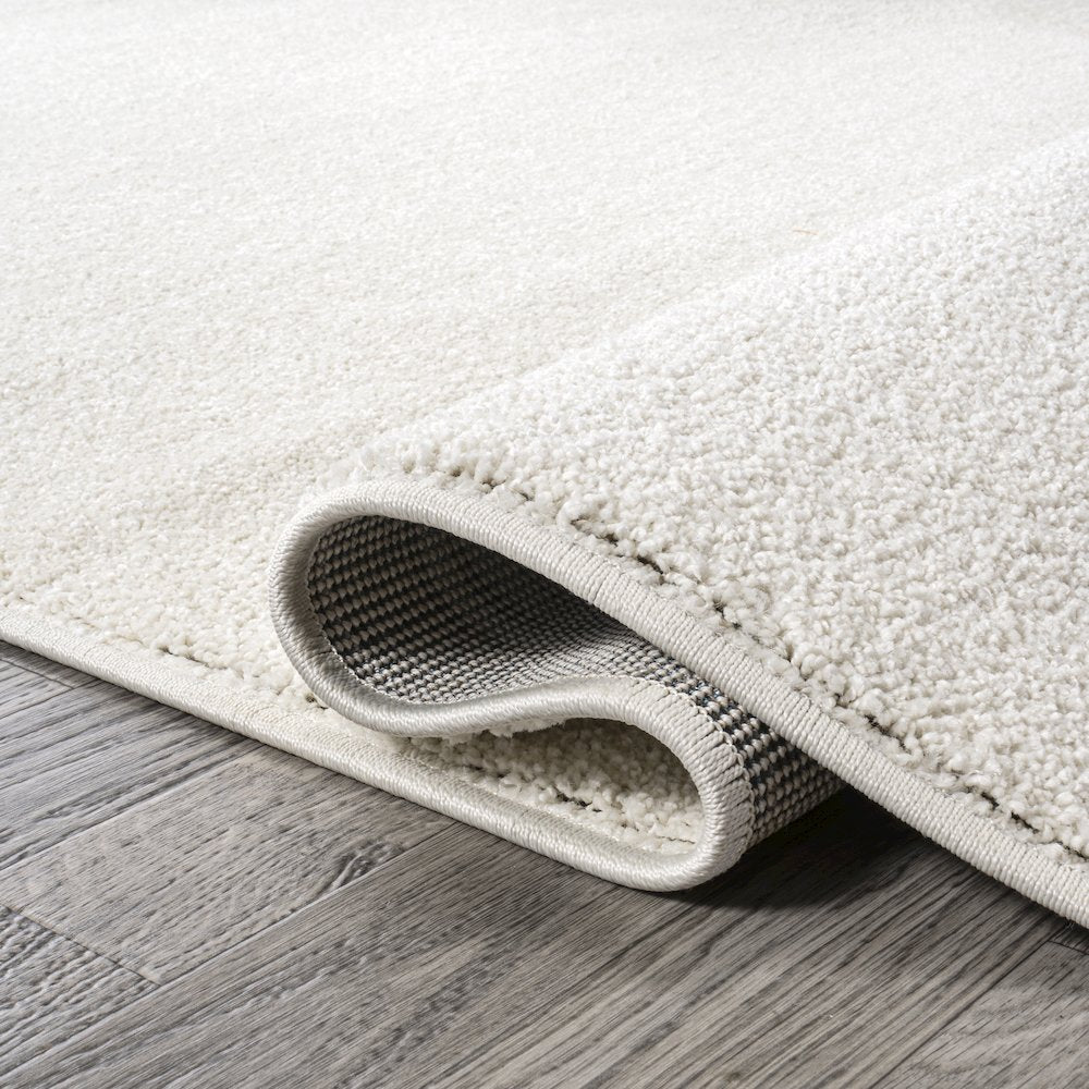 Haze Solid Low-Pile Area Rug